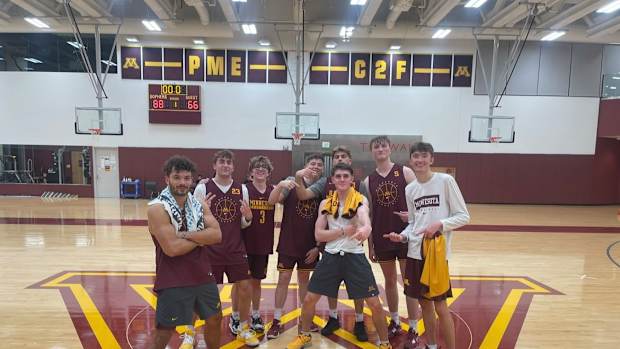 Gophers men's basketball managers